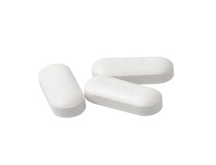 Medical pill tablet isolated on transparent png