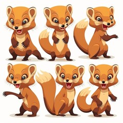 Fototapeta premium Marten Collection Of Emotions