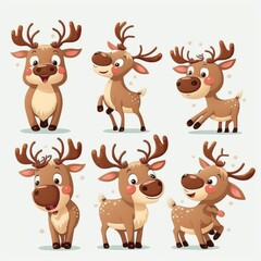 Reindeer Collection Of Emotions