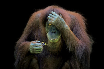 bornean orangutan © Riadi