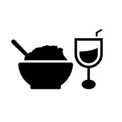 Comestible, eatable icon.