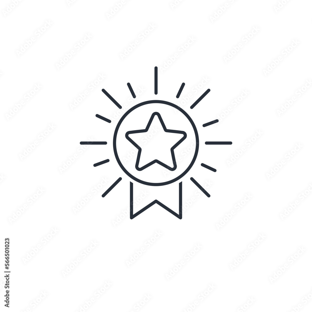 Poster high quality.excellent. vector linear icon isolated on white background.
