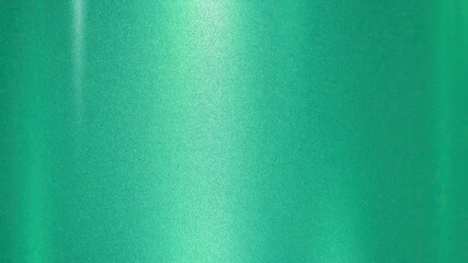 Abstract background shiny metallic gradient background with light flare reflection, green color