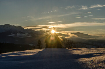 Tatry o zachodzie słońca © wedrownik52