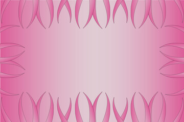 Abstract vector background with twigs and leaves in gradient colors, empty space for text or message	