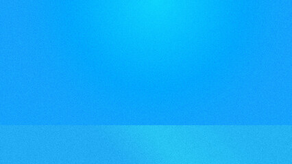 Abstract blue background illustration studio interior design concept 