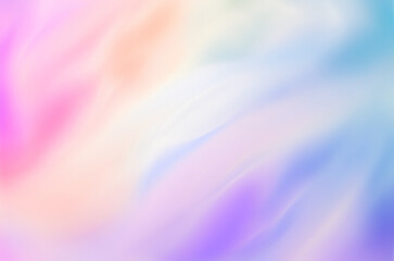 Abstract bright background. Color waves. Gradient blur. Generative AI