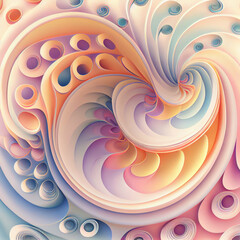 abstract spiral background