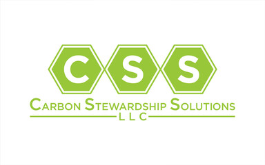 letter CSS hexagon logo design