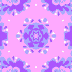 Abstract kaleidoscope background. Beautiful kaleidoscope seamless pattern. Multicolor mosaic texture. Seamless kaleidoscope texture. Unique kaleidoscope design