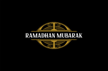 Islamic Ramadan Vector Logo and Banner
