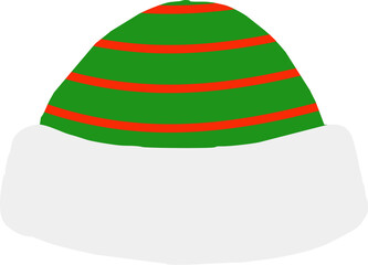 Fototapeta premium Christmas Santa Hat