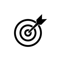 Target icon vector logo design template