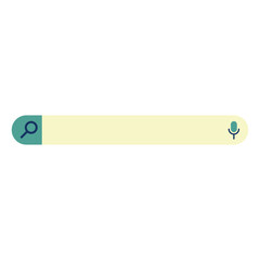 Search Bar Vector Element