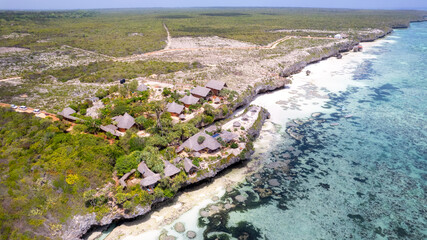 Mtende Beach view. Zanzibar, Tanzania.