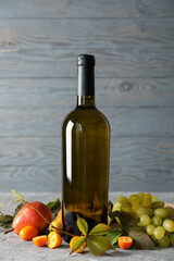 Obraz premium The concept of a delicious alcoholic drink - wine