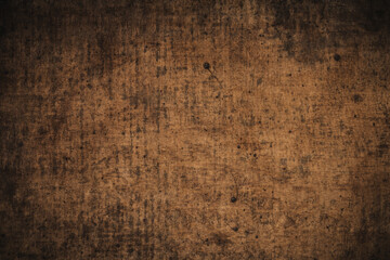 Old grunge dark textured wooden background , The surface of the old brown wood texture , top view...