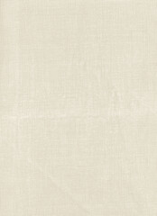 Plakat Natural white canvas fabric texture background