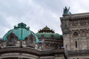 Obraz premium view of the facade of the opera