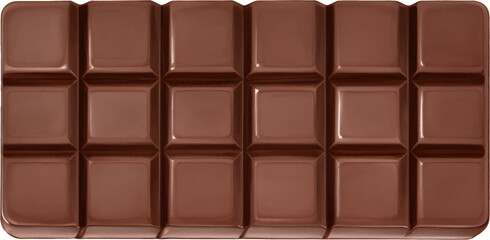 Chocolate Bar Hand Drawn Illustration Isolated