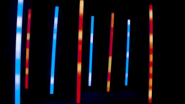 pulsierendes Licht mit einer Bewegung