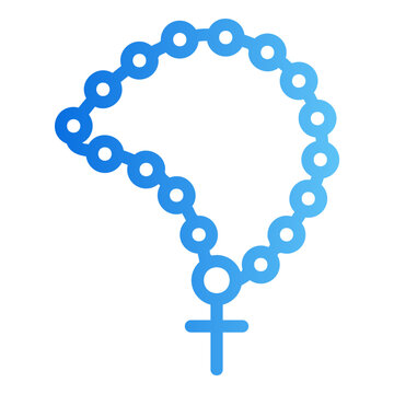 Rosary Gradient Icon