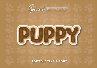 Obraz premium editable font