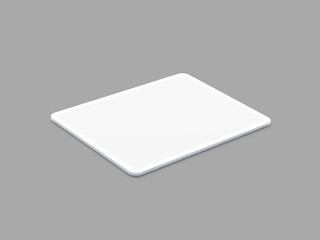 Realistic Isometric View of Tablet Detail Mockup
