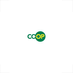 co op logomark cooperation design