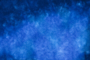 Fototapeta na wymiar Shimmering dark blue watercolor background. Generative AI