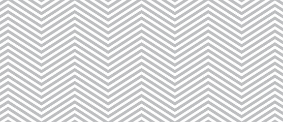 Seamless line pattern on white background. Modern chevron lines pattern for backdrop and wallpaper template. Simple lines with repeat texture. Seamless chevron background, vector illustration