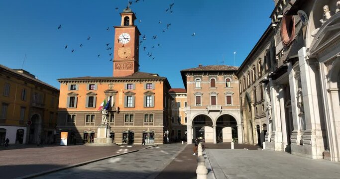 Reggio Emilia centro | visto dal Drone in 8K