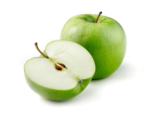 granny smith apple isolated