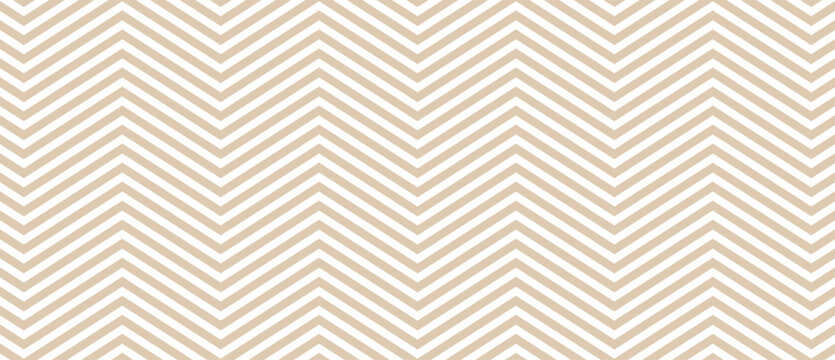 Seamless line pattern on white background. Modern chevron lines pattern for backdrop and wallpaper template. Simple lines with repeat texture. Seamless chevron background, vector illustration © Marinko
