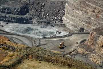 Open pit mine, Kalgoorlie Western Australia.