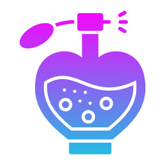 Perfume Glyph Gradient Icon