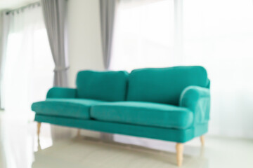 living room interior blurred home background