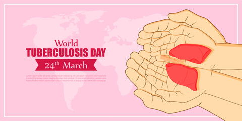 Vector illustration of World Tuberculosis Day