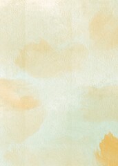 Aesthetic and Beautiful Watercolor Background Illustration