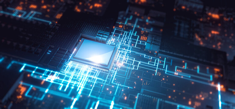 Halbleiter Prozessoren CPU Konzept