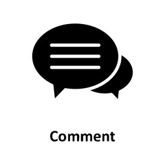 Chat balloon, chat bubble  Vector Icon which can easily modify or edit