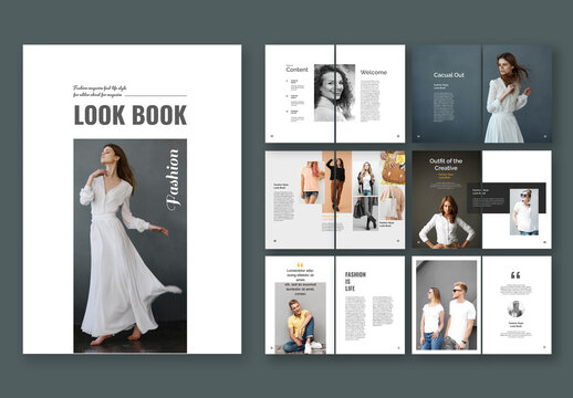 Fashion Look Book Layout