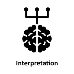 Brain, memory, Vector Icon which can easily modify or edit

