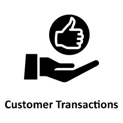 Customer satisfaction, feedback Vector Icon which can easily modify or edit
