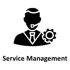 Customer representative, customer service Vector Icon which can easily modify or edit
