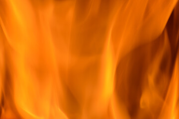 Detail of some flames of fire