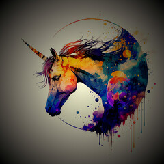 "Stunning Unicorn and Moon Art Prints for Mythical Creature Lovers"	