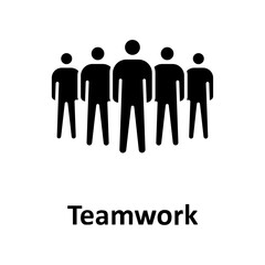 Collaboration, group Vector Icon
