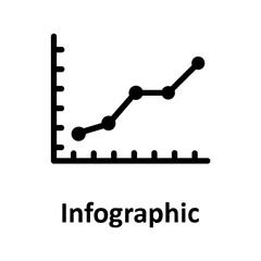 Graph, growth Vector Icon


