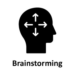 Brainstorming, development Vector Icon

